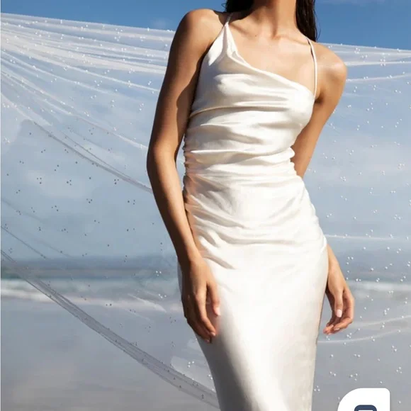 knee length dresses for ladies La Lune High Neck Cowl Maxi Dress | Forest | Dresses main image 1